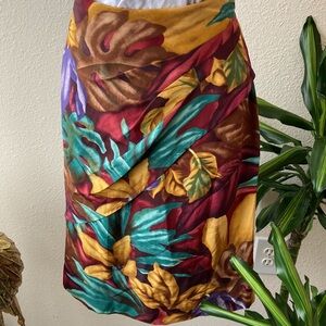 Vintage Ellen Tracy Silk Skirt